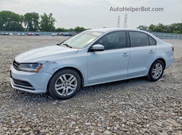 3VW2B7AJ3JM215242 2018 VOLKSWAGEN JETTA Gray Задня ліва чверть