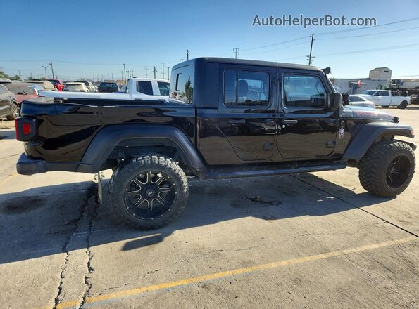 1C6HJTAG8LL164782 2020 JEEP GLADIATOR Черный Передняя правая четверть