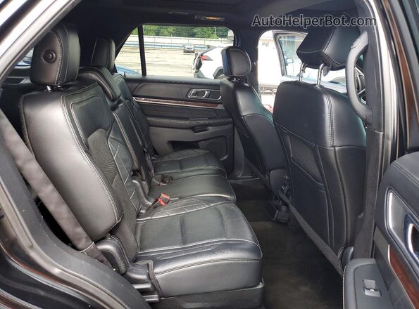 1FM5K8HT1GGD22883 2016 FORD EXPLORER Black Engine compartment view