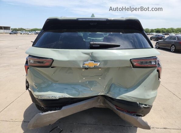 3GNAXPEG6SL203048 2025 CHEVROLET EQUINOX Green 