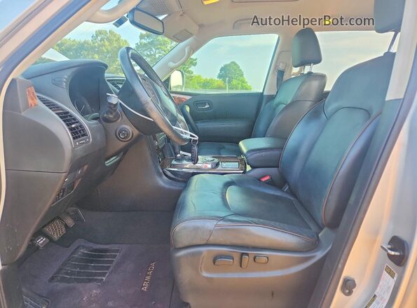 JN8AY2ND0J9056316 2018 NISSAN ARMADA Silver Vista del salpicadero