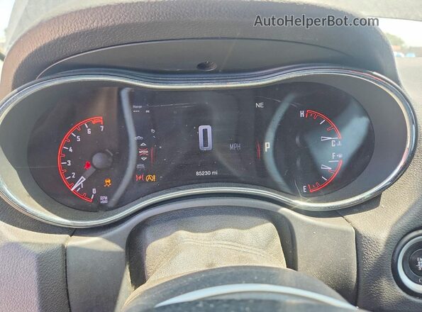 1C4RDJDG5HC860446 2017 DODGE DURANGO Black Вид задніх сидінь