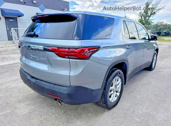 1GNERFKW3PJ223449 2023 CHEVROLET TRAVERSE Gray Առջևի աջ