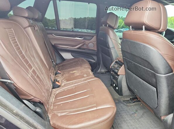 5UXKR6C50J0U14582 2018 BMW X5 Blue Շարժիչի բաժամունքի տեսք