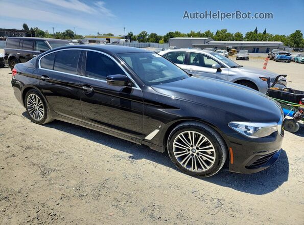 WBAJA9C58JB252031 2018 BMW 5 SERIES Black Vista frontal