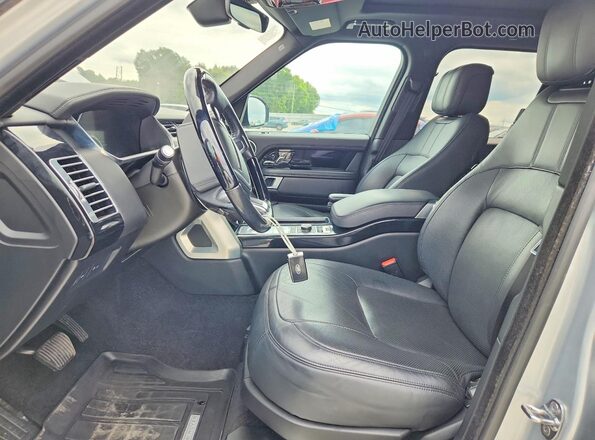 SALGS2SV3KA561361 2019 LAND ROVER RANGE Silver Вид салону спереду