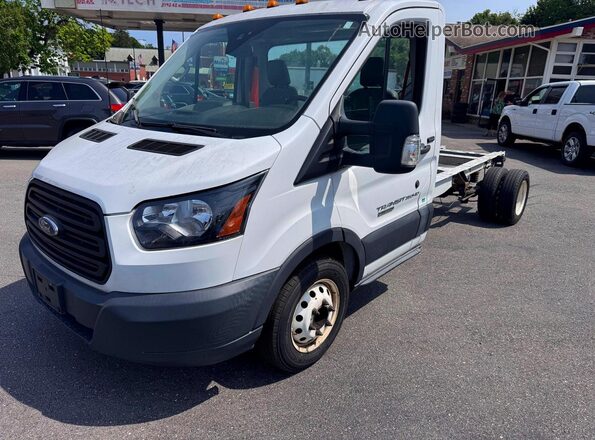 1FDBF8ZV3JKB34846 2018 FORD TRANSIT Белый Задняя правая четверть