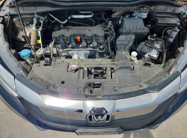 3CZRU5H35MM717353 2021 HONDA HR-V Black Вид наклейки з VIN-кодом
