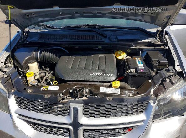 2C4RDGEG6JR283926 2018 DODGE GRAND Silver Вид наклейки з VIN-кодом