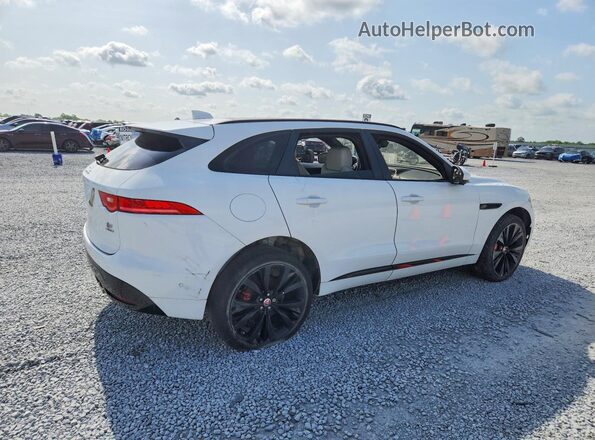SADCM2FV7JA291631 2018 JAGUAR F-PACE Белый Передняя правая четверть