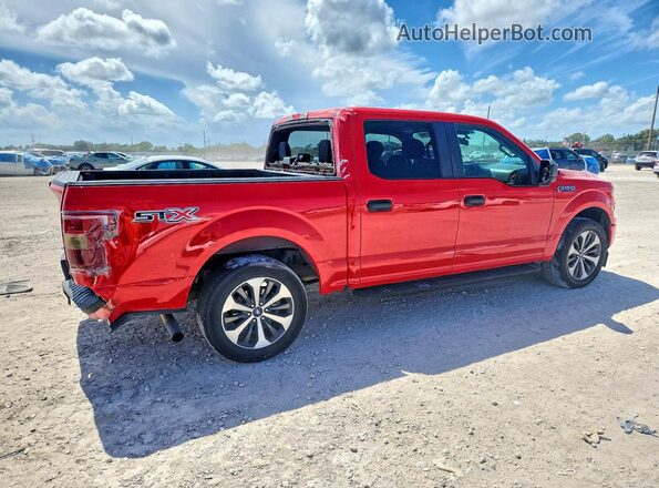 1FTEW1CP4KFA29973 2019 FORD F150 Red Передня права чверть