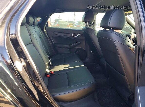 19UDE4H31PA008896 2023 ACURA INTEGRA Black Вид задньої частини салону