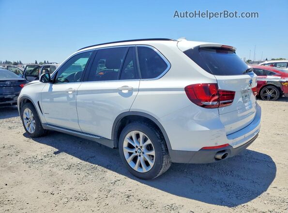 5UXKR2C53G0U17493 2016 BMW X5 White Trasero derecho