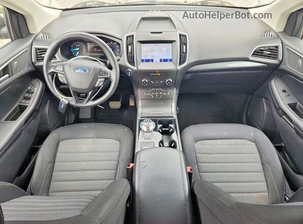 2FMPK3G97LBA47300 2020 FORD EDGE Silver Вид щитка приладів