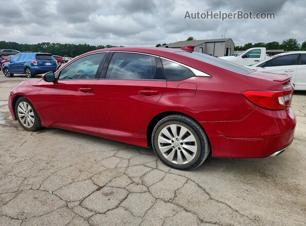 1HGCV1F38LA087037 2020 HONDA ACCORD Red Задня права чверть