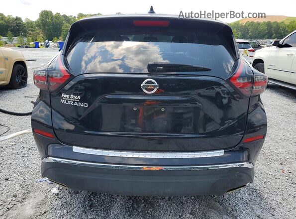 5N1AZ2MJXKN155973 2019 NISSAN MURANO Черный Вид салона спереди