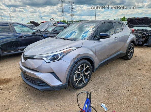 JTNKHMBX8K1021948 2019 TOYOTA C-HR Silver უკანა მარცხენა