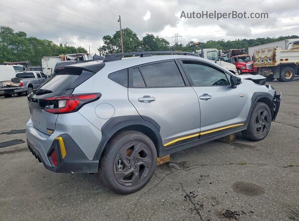 4S4GUHF61T3762586 2026 SUBARU CROSSTREK Silver წინა მარჯვენა