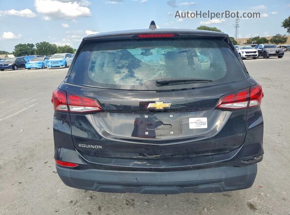 2GNAXHEV5N6152459 2022 CHEVROLET EQUINOX Черный Вид салона спереди