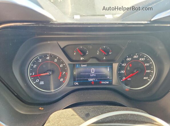 1G1FB1RS2K0105469 2019 CHEVROLET CAMARO Черный Вид задних сидений