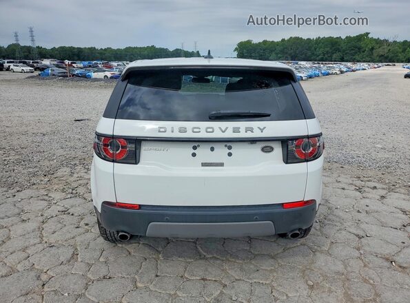 SALCP2BG3GH612079 2016 LAND ROVER DISCOVERY Белый Вид салона спереди