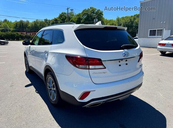 KM8SMDHF9HU173898 2017 HYUNDAI SANTA White Trasero derecho