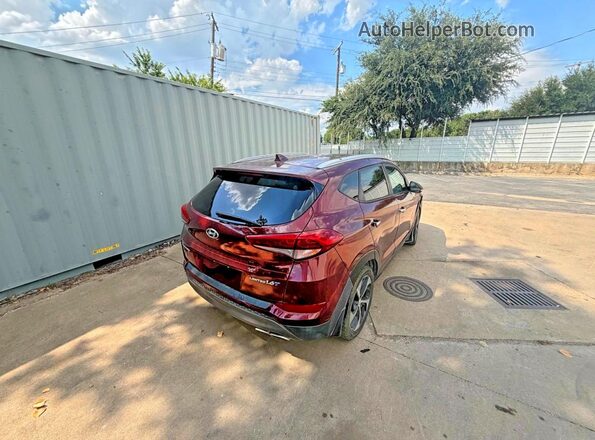 KM8J33A23GU220468 2016 HYUNDAI TUCSON Red Vista frontal