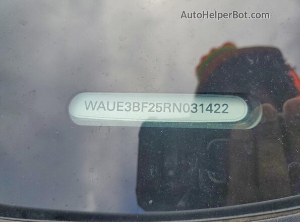 WAUE3BF25RN031422 2024 AUDI A6 White Вид наклейки з VIN-кодом