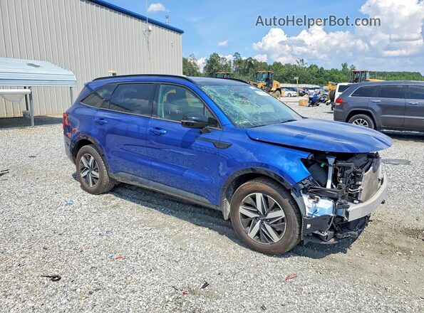 5XYRL4LC6NG134833 2022 KIA SORENTO Blue Front view
