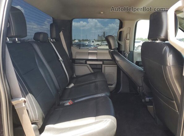 1FTEW1E53KKF01289 2019 FORD F150 Черный Вид задней части салона