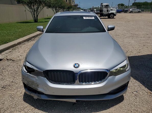 WBAJA7C39HG905868 2017 BMW 5 SERIES Silver Rear view