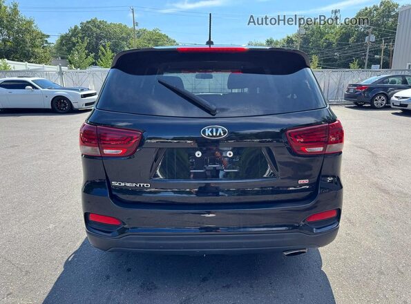 5XYPGDA36LG699269 2020 KIA SORENTO Black Հետևի տեսք