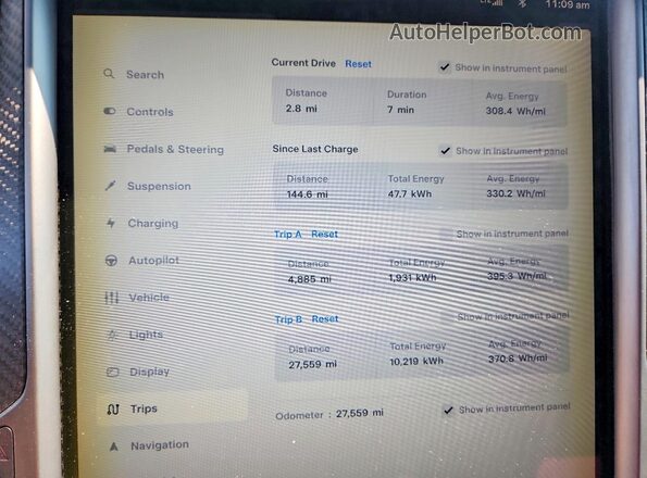 5YJXCDE23JF122300 2018 TESLA MODEL Black Vista de los asientos traseros