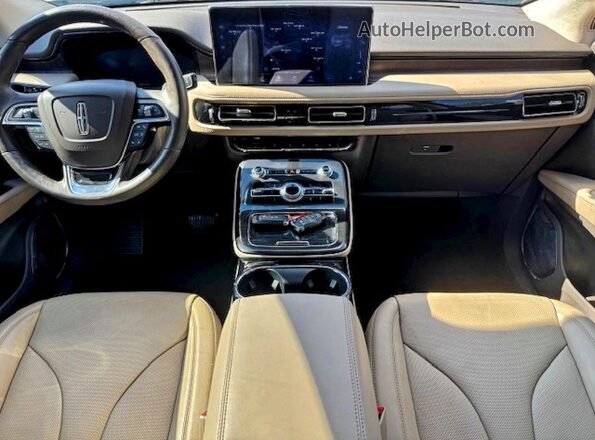 2LMPJ8K90MBL12748 2021 LINCOLN NAUTILUS White Вид щитка приладів