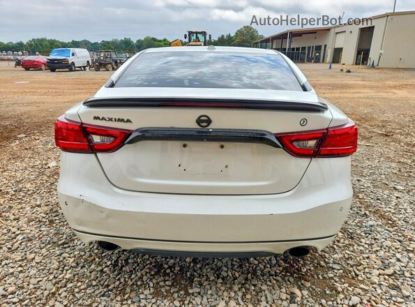 1N4AA6AP2JC391349 2018 NISSAN MAXIMA White Вид салону спереду