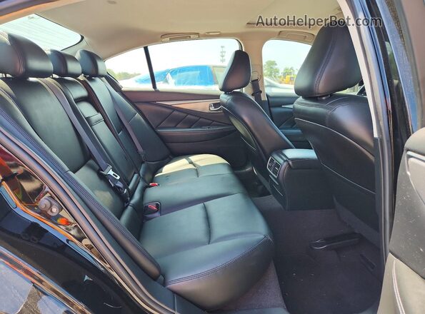 JN1EV7AR4HM835538 2017 INFINITI Q50 Black Вид задньої частини салону