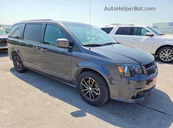 2C4RDGEG8HR740679 2017 DODGE CARAVAN Gray Widok z przodu