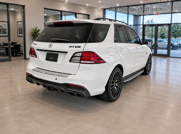 4JGDA7FB4GA806164 2016 MERCEDES-BENZ GLE-CLASS Белый Вид спереди