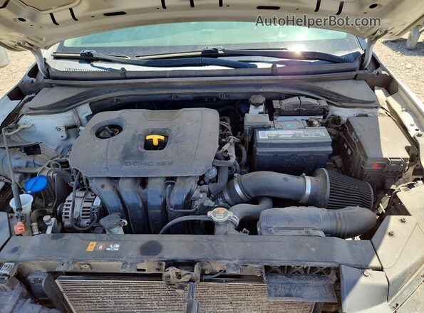 5NPD74LF8KH497941 2019 HYUNDAI ELANTRA Silver Engine compartment view