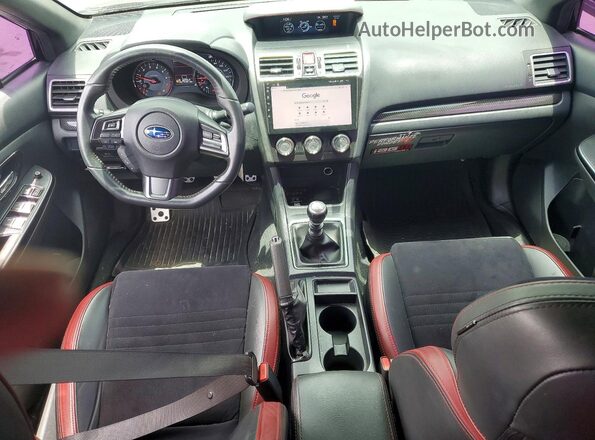 JF1VA1B69L9812056 2020 SUBARU WRX Black Вид щитка приладів
