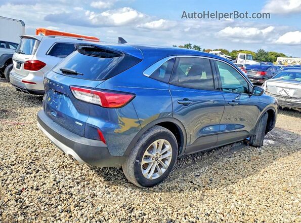 1FMCU0G66LUC32803 2020 FORD ESCAPE Синий Передняя правая четверть
