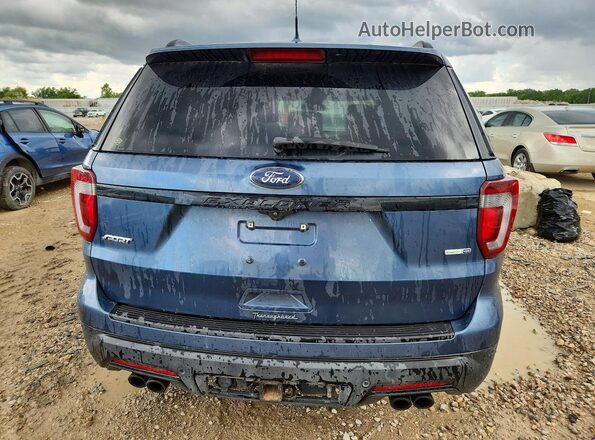 1FM5K8GT0KGA20432 2019 FORD EXPLORER Black Սալոնի դիմացի տեսք