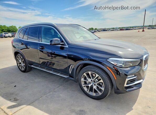 5UXCR4C09M9G71045 2021 BMW X5 Black Դիմացի տեսք