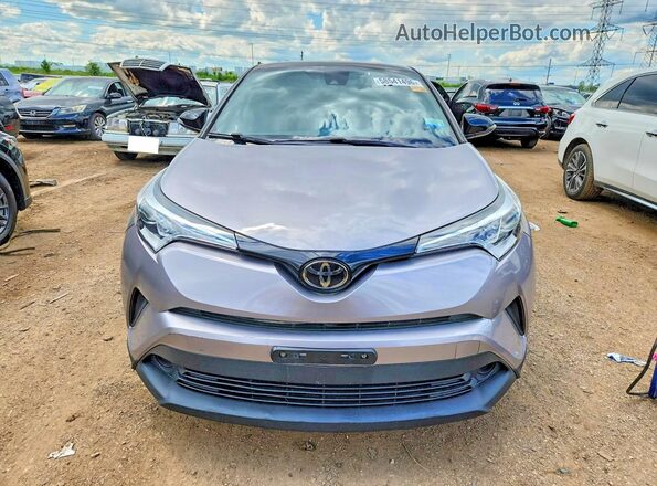 JTNKHMBX8K1021948 2019 TOYOTA C-HR Silver უკანა ხედი