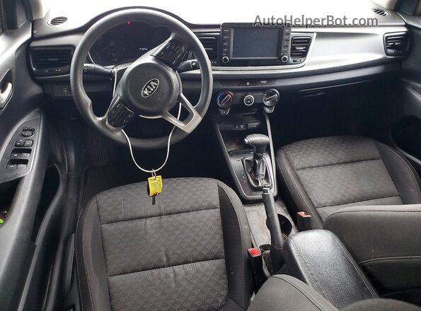 3KPA24AB5KE241620 2019 KIA RIO Gray Instrument cluster view
