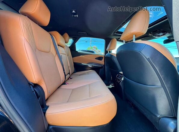 2T2BAMCA2PC026452 2023 LEXUS RX Black Widok wnętrza z przodu