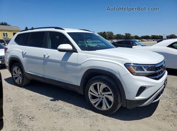 1V2WR2CA1MC568776 2021 VOLKSWAGEN ATLAS Белый Вид спереди