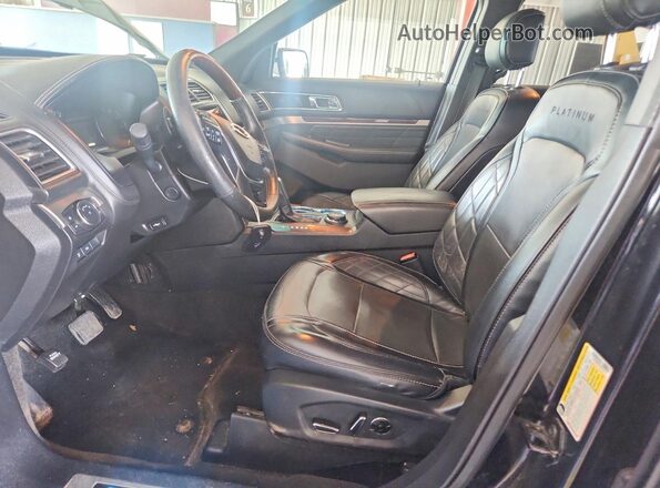 1FM5K8HT5HGA02483 2017 FORD EXPLORER Black Առջևի վահանակի տեսք