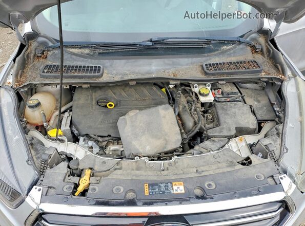 1FMCU0GD0HUA57678 2017 FORD ESCAPE Silver VIN կոդի պիտակի տեսք