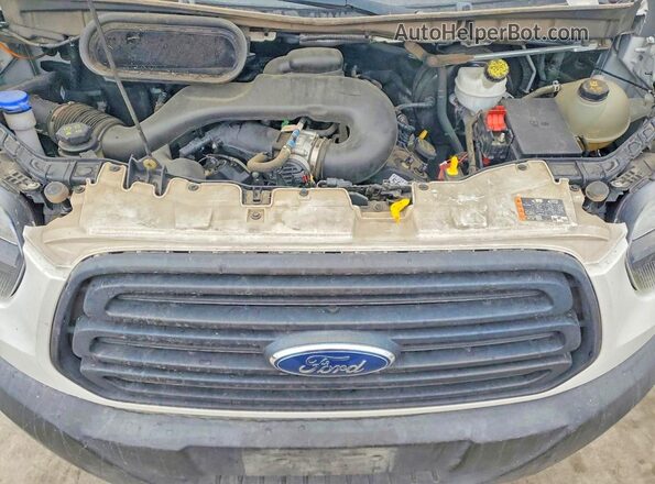 1FTYR2ZM5KKB10852 2019 FORD TRANSIT White ძრავის განყოფილების ხედი